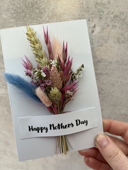 Mother’s Day Card Dried Flowers, 7 of 8