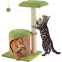 Cat Tree House Cat Tower Condo With Scratching Post, thumbnail 7 of 8