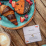 Brunch Club Friendship Bracelet Gift – Croissant Charm Friendship Bracelet, thumbnail 6 of 9