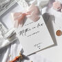 Personalised Luxury Wedding Day Card For Mum, thumbnail 3 of 10