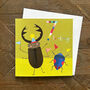 Beetles 7th Birthday Card, thumbnail 3 of 5