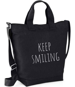 Personalised Any Text Canvas Tote Bag, 2 of 4