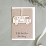 Personalised Engraved Campervan Mother's Day Card, thumbnail 1 of 4