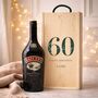 Personalised 60th Birthday Aperitif Gift Set With Custom Lid, thumbnail 6 of 11