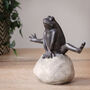 Leaping Frog Ornament, thumbnail 5 of 6