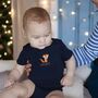 Personalised First Christmas Baby Vest, thumbnail 3 of 12