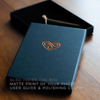 Personalised Minimalist Hidden Photo Necklace In Sterling Silver, 9 of 9