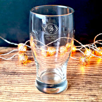 Personalised International Rugby Pint Glass, 7 of 12