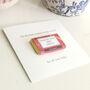 Personalised Teacher Thank You Card With Chocolate, thumbnail 3 of 4