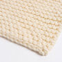 Nyssa Blanket Beginner Knitting Kit, thumbnail 6 of 10