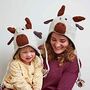 Handmade Woollen Animal Winter Hat, thumbnail 6 of 12