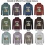 Personalised Outside Is Where It's At Dog Lover Hoody, thumbnail 3 of 12