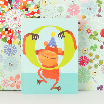 Mini O For Orangutan Card, 4 of 5
