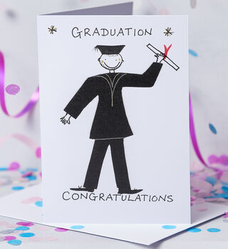 Personalised 3D Graduation Congratulations Card, 5 of 5