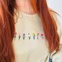 Miniature Spring Flowers Embroidered Sweatshirt, thumbnail 1 of 6