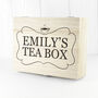 Personalised Framed Tea Box With Tea Selection, thumbnail 3 of 7