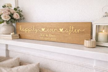 Happily Ever After Wedding Sign, 4 of 5