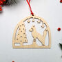 Fox Wooden Wreath, thumbnail 2 of 2