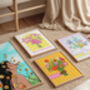 Soak Up The Vibes Floral Illustrated Art | Wall Print, thumbnail 3 of 4