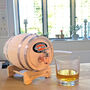 Personalised Wooden Rum Barrel Dispenser, thumbnail 3 of 6