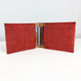 Sustainable Cork Card Holder Red, thumbnail 4 of 5