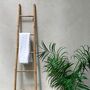 Handmade Organic Bamboo Towel Ladder, thumbnail 6 of 6