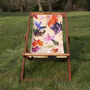 Autumnal Brown Floral Chilling Out Summer Furniture, thumbnail 3 of 8