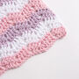Wavy Cotton Crochet Baby Blanket Kit, thumbnail 5 of 9