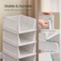 Stackable Closet Storage Foldable Pull Out Baskets, thumbnail 6 of 6