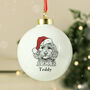 Personalised Dog Breed Christmas Bauble, thumbnail 3 of 12