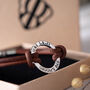 Any Message Leather Bracelet, thumbnail 3 of 3