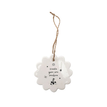 Send With Love 'Your Own Sunshine' Ceramic Hanger, 2 of 3