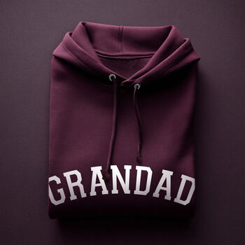 Personalised Varsity Banner Hoodie – Custom Family Name, 5 of 12