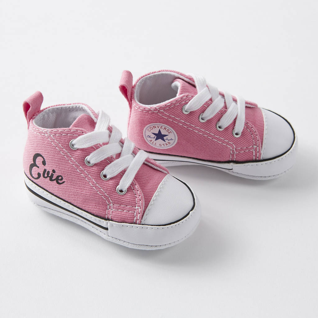 personalised baby converse shoes