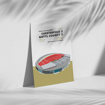 Notts County Play Off Final Print, 2 of 5