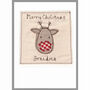 Personalised Reindeer Christmas Card For Him Or Her, thumbnail 8 of 12