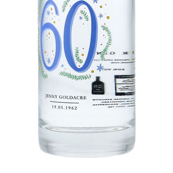Personalised Milestone Birthday 250ml Gin Bottle, 4 of 10
