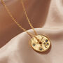 Real Birthstone Necklace Spinner Pendant, thumbnail 1 of 12