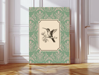 Set Of Two Vintage Style Birds Art Prints, 2 of 5