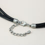 Circle Pendant Cord Necklace, thumbnail 6 of 6