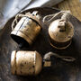 Set Of Three Antique Brass Cow Bells, thumbnail 2 of 4