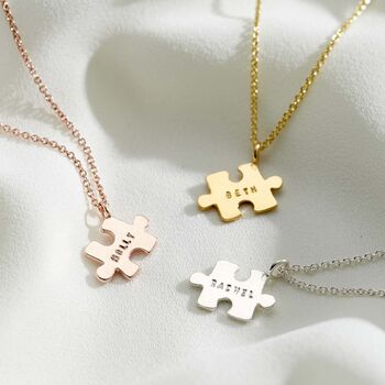 Personalised Jigsaw Necklace, 4 of 11