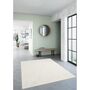 Machine Washable Tufted Cream Rug, thumbnail 2 of 8