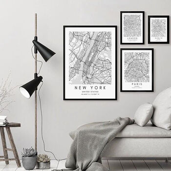 Personalised City Map Poster, 2 of 11