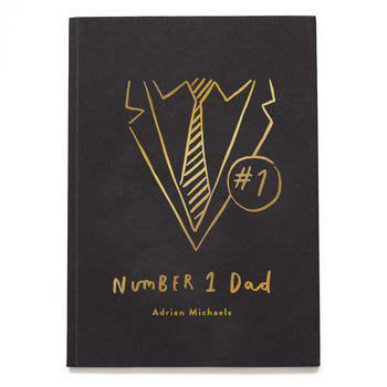 Number One Dad Personalised Notebook, 3 of 6