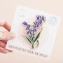 Bluebell Embroidered Patch, thumbnail 5 of 7