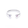 Duo Swarovski Crystal Ring Adjustable, thumbnail 5 of 6