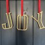 Personalised Signs , Gold Metal Letters , Make Any Word, thumbnail 4 of 12