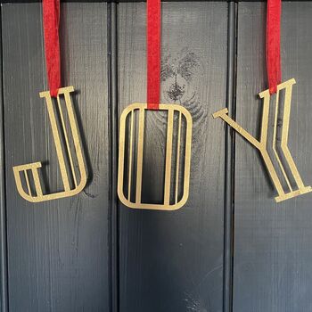 Personalised Signs , Gold Metal Letters , Make Any Word, 4 of 12