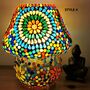 Mosaic Glass Table Lamp Beautifully Hand Made, thumbnail 4 of 8